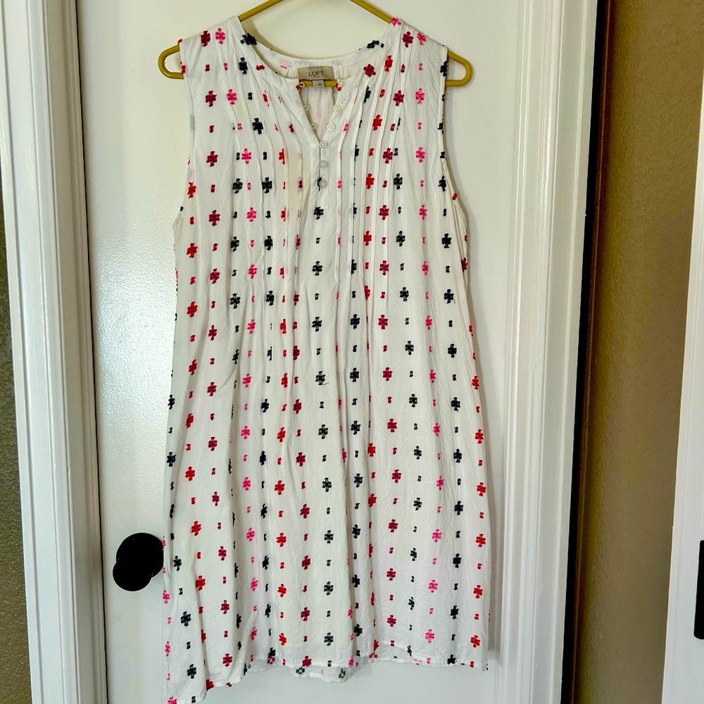 White dress size large